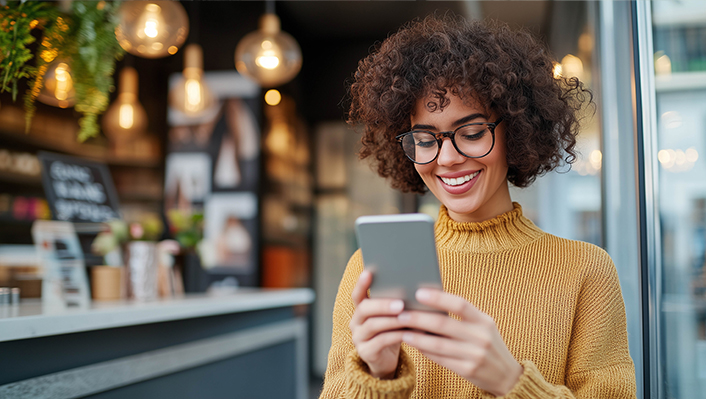 Photo of Lady Texting